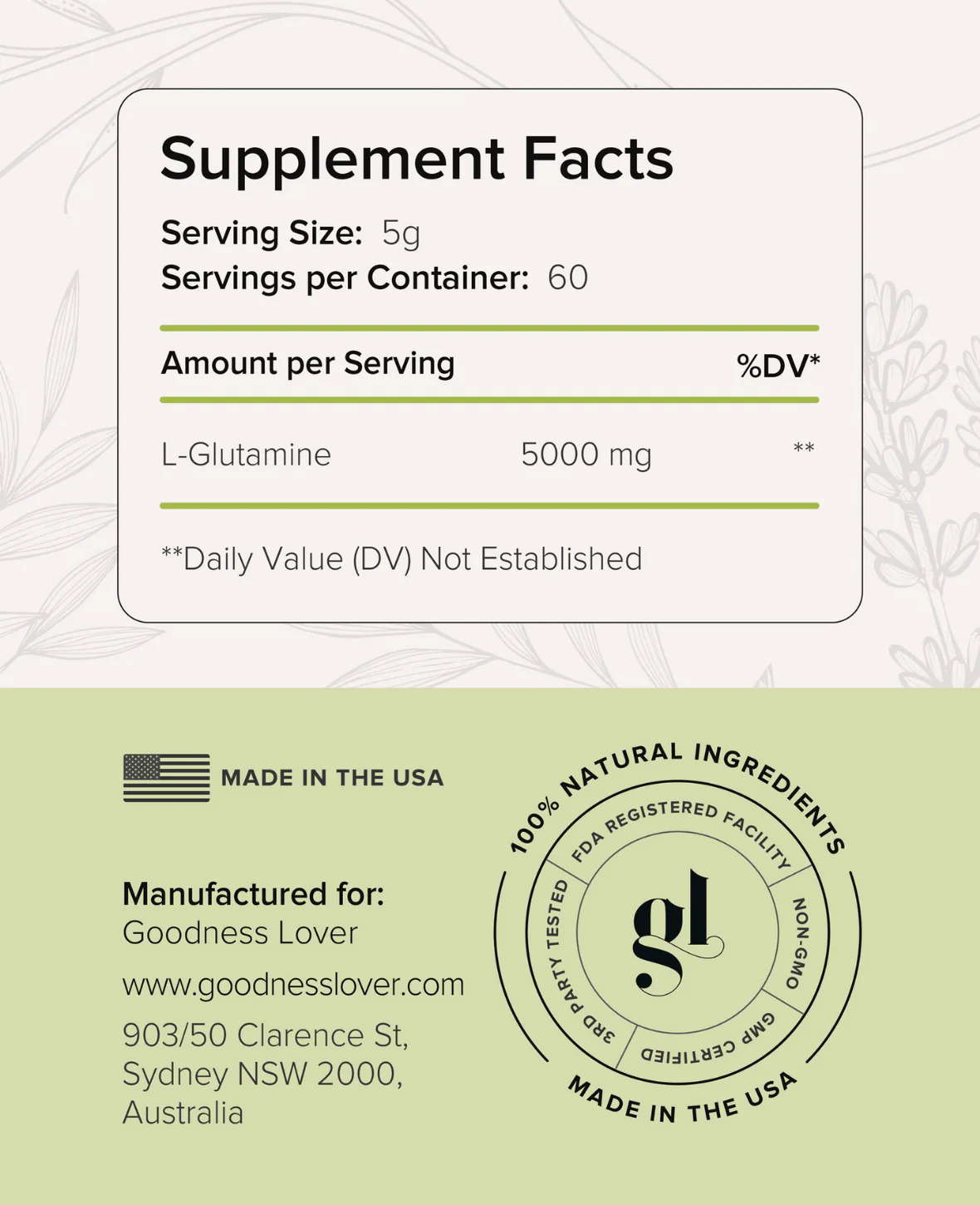 L-Glutamine Powder - Image 6